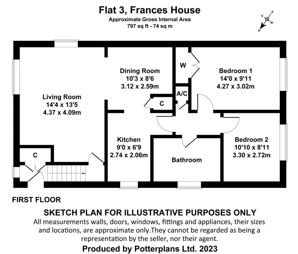 Floorplans For Bembridge, Isle of Wight