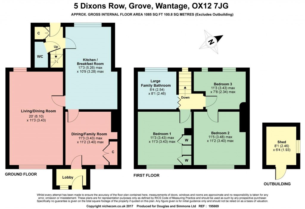 Floorplans For Grove, Wantage, Oxfordshire, OX12