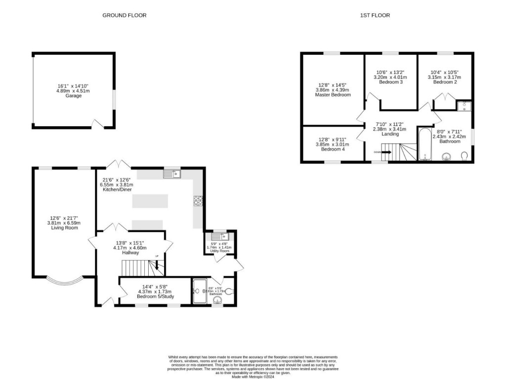 Floorplans For Forsells End, Houghton on the Hill, Leicestershire