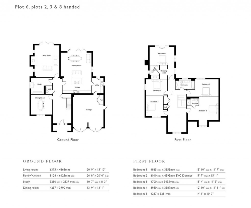 Floorplans For Foxcote Fields, Towcester Road, Maids Moreton