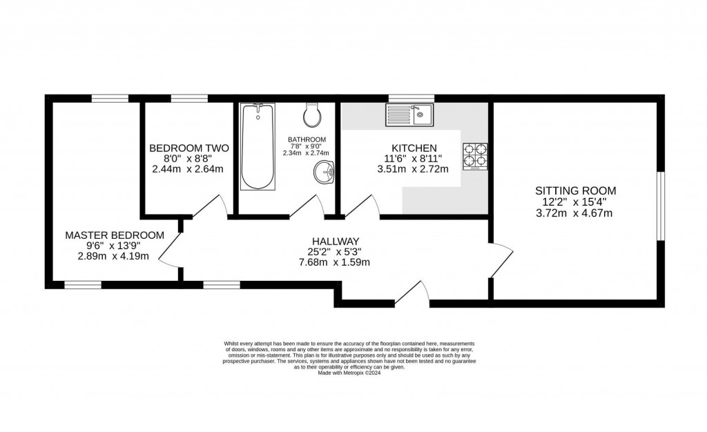 Floorplans For The Byways, Gaulby Lane, Stoughton, Leicestershire
