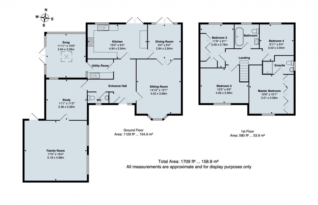 Floorplans For Knowle Hill, Hurley, CV9