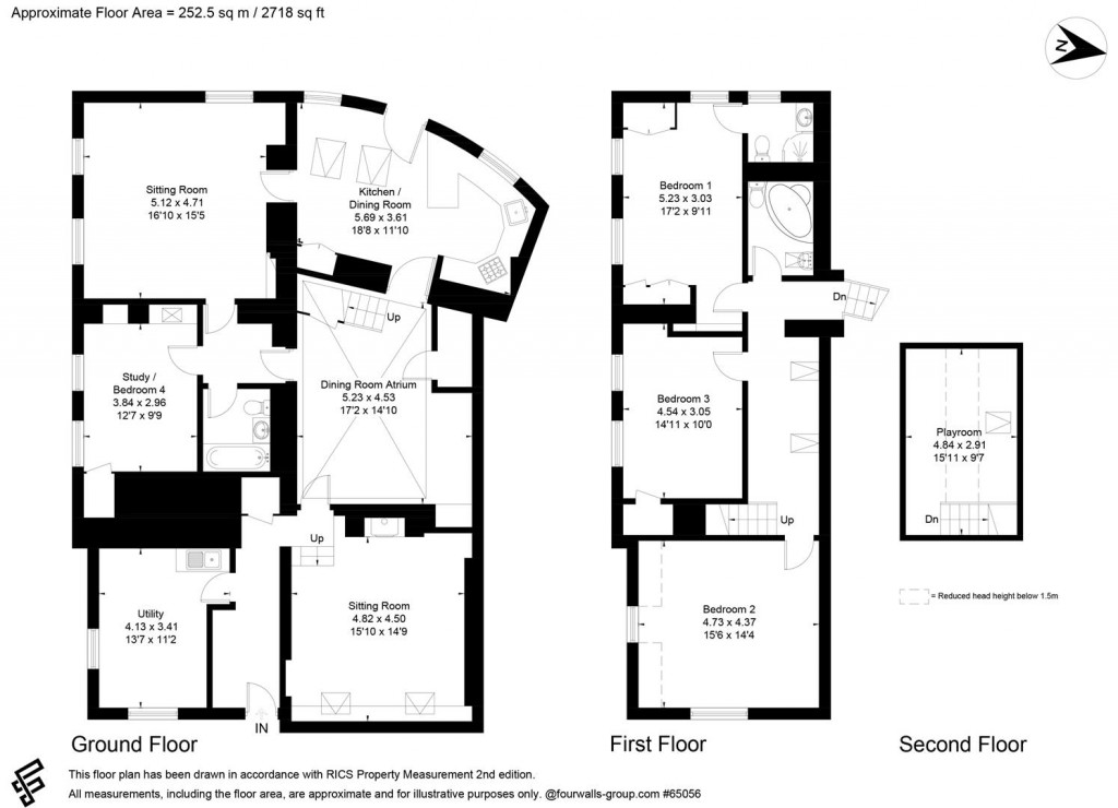 Floorplans For Fairford, Gloucestershire