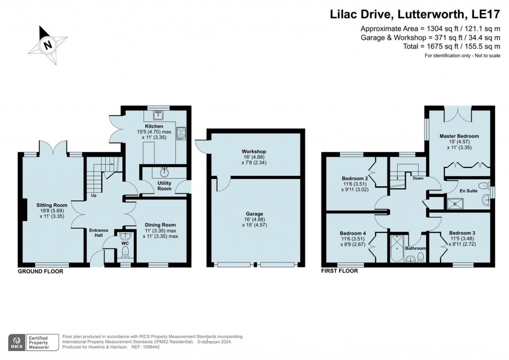 Floorplans For Lilac Drive, Lutterworth