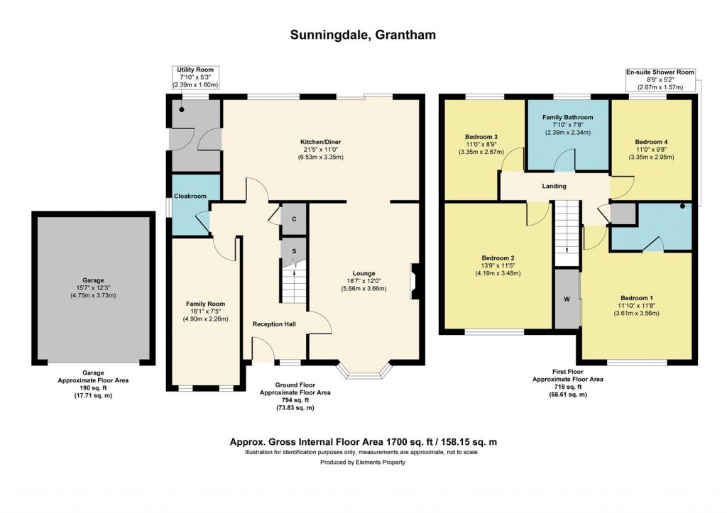 Floorplans For Sunningdale, Grantham