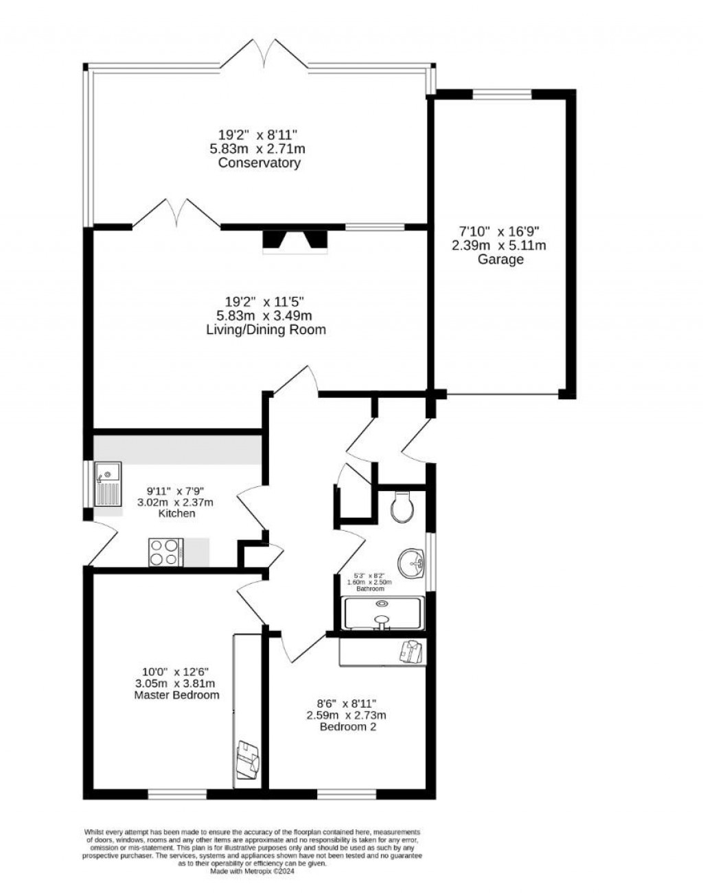 Floorplans For Lee Rise, Ratby, Leicestershire