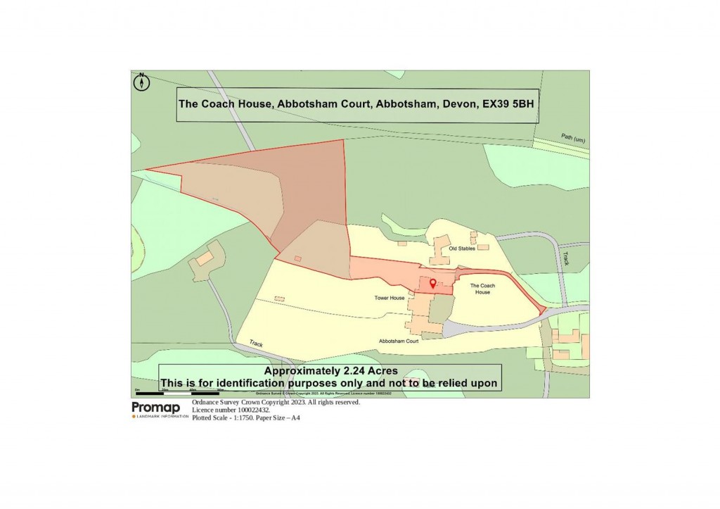 Floorplans For Abbotsham Court, Abbotsham, Bideford