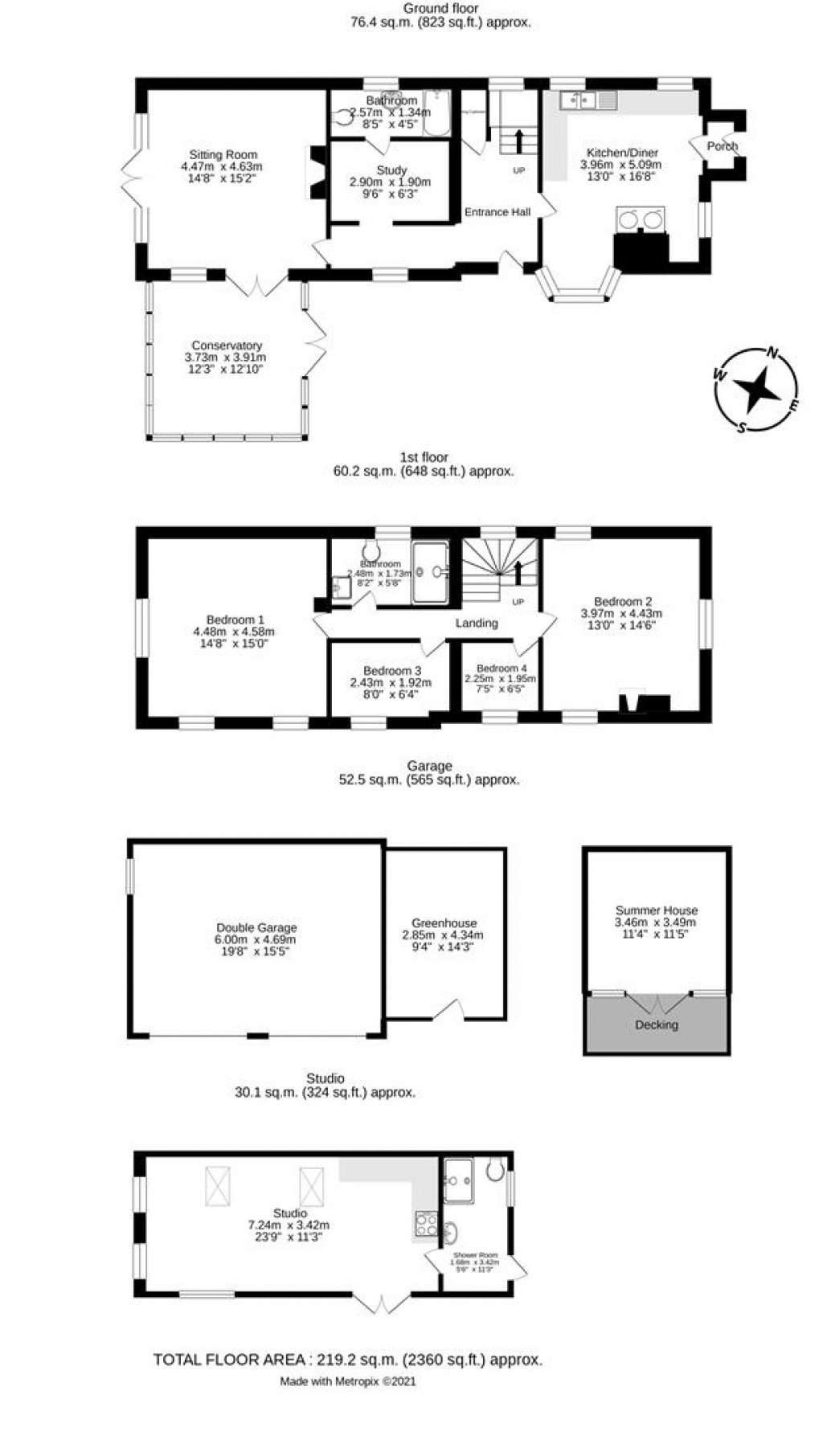 Floorplans For Greenham, Wellington