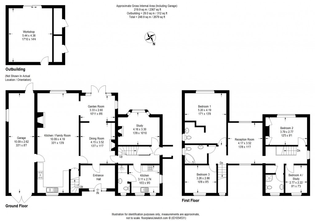 Floorplans For Withy Lane, Hemyock