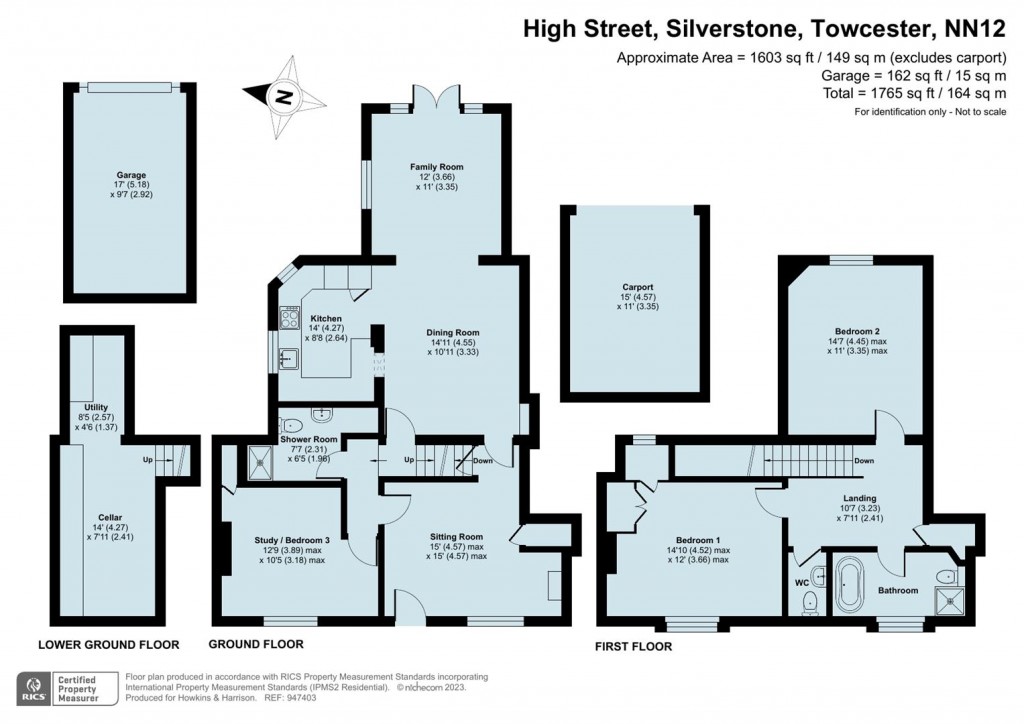 Floorplans For 3 High Street, Silverstone, Towcester, NN12