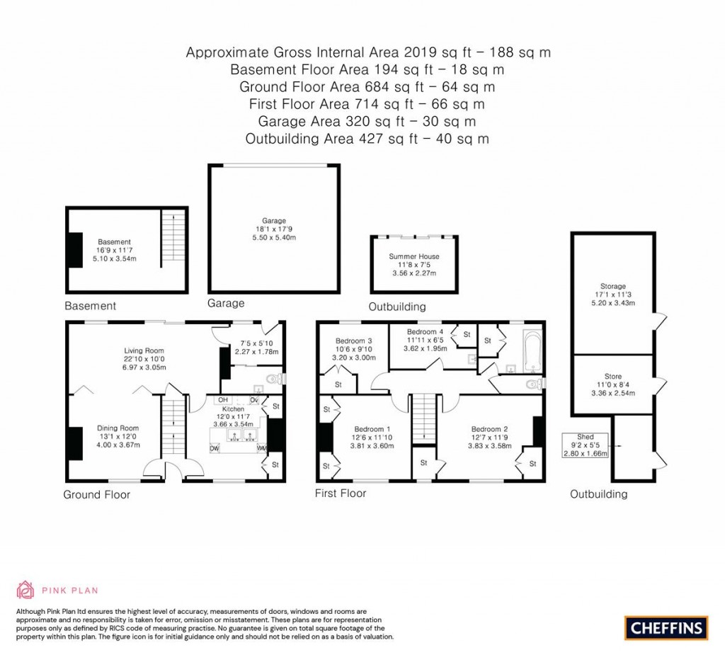 Floorplans For Church Street, Fordham