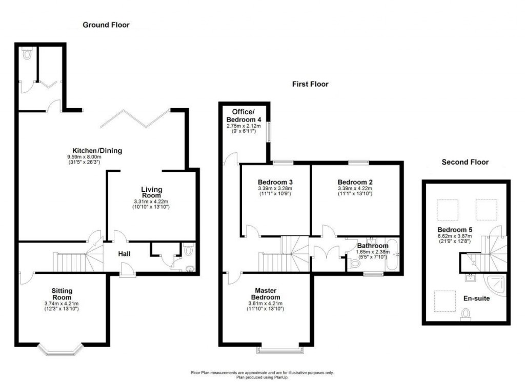 Floorplans For Holbrook Road, South Knighton, Leicester