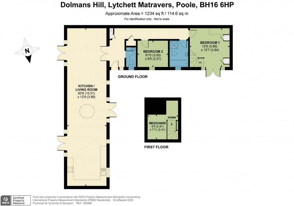 Floorplans For Redbridge Farm, Dolmans Hill, Lytchett Matravers
