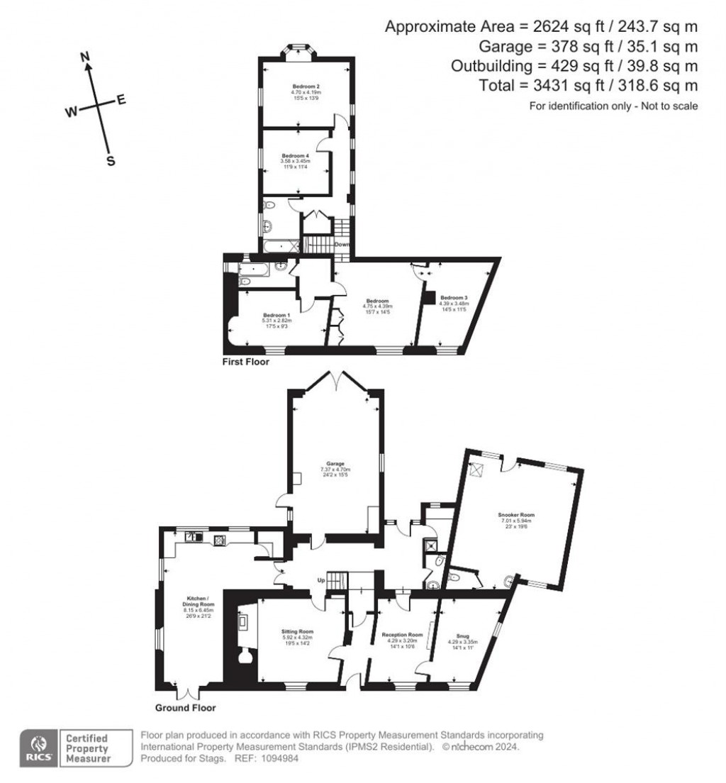 Floorplans For Sampford Arundel, Wellington
