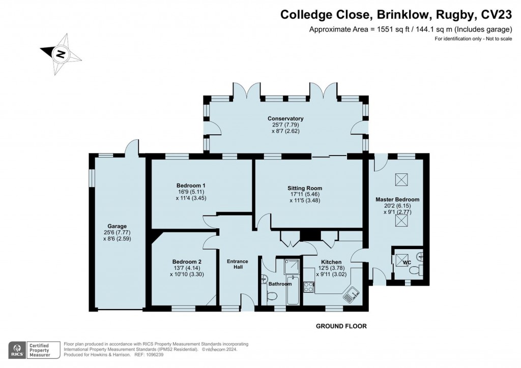 Floorplans For Colledge Close, Brinklow, Rugby