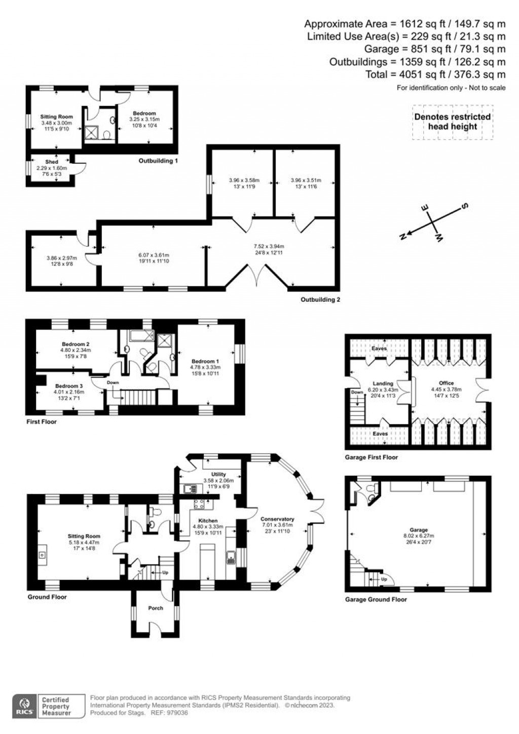 Floorplans For Blisland, Bodmin