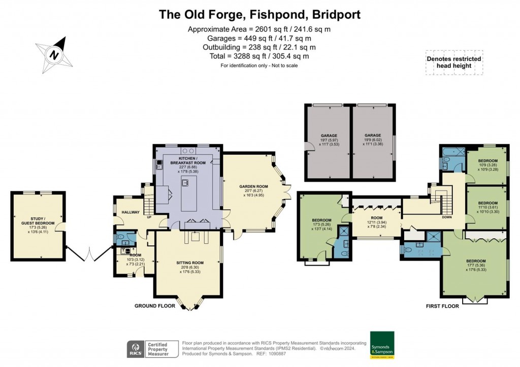 Floorplans For Fishpond, Bridport