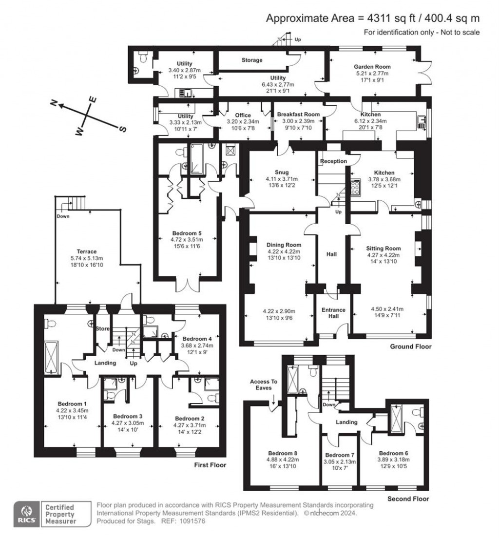 Floorplans For Veryan, Truro