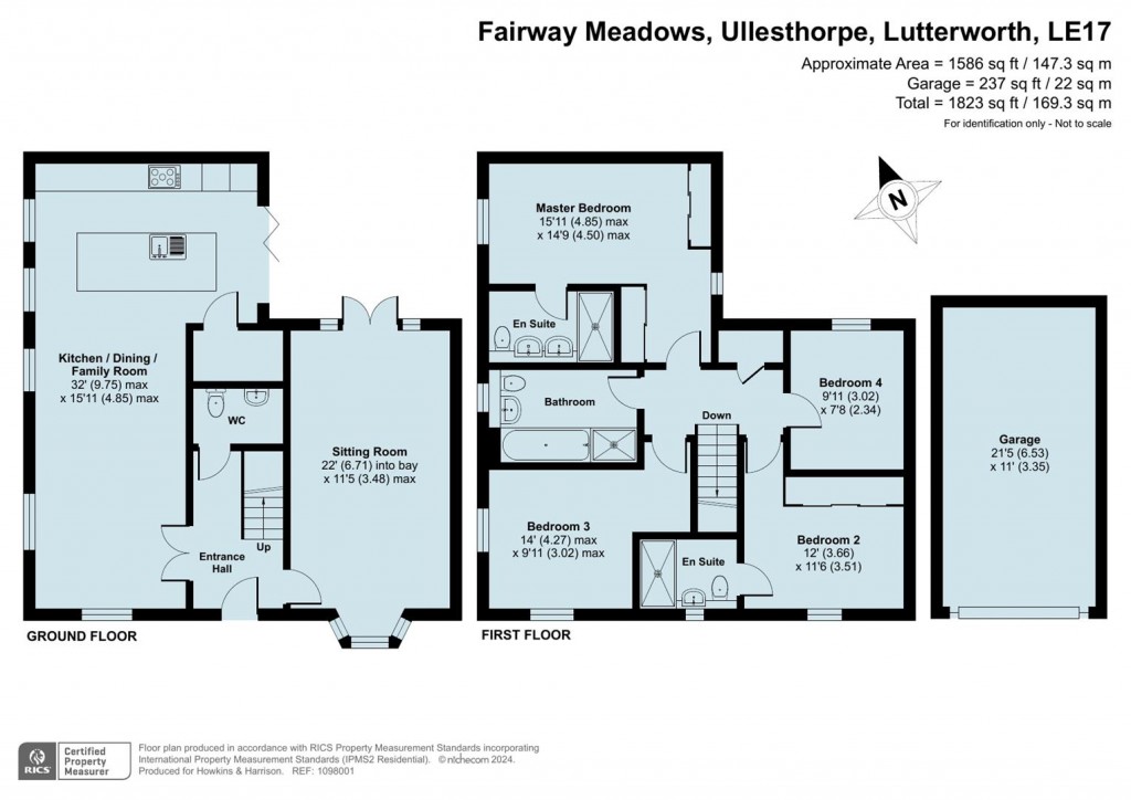 Floorplans For Fairway Meadows, Ullesthorpe, Lutterworth