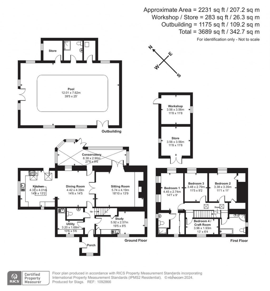 Floorplans For Milton Damerel, Holsworthy
