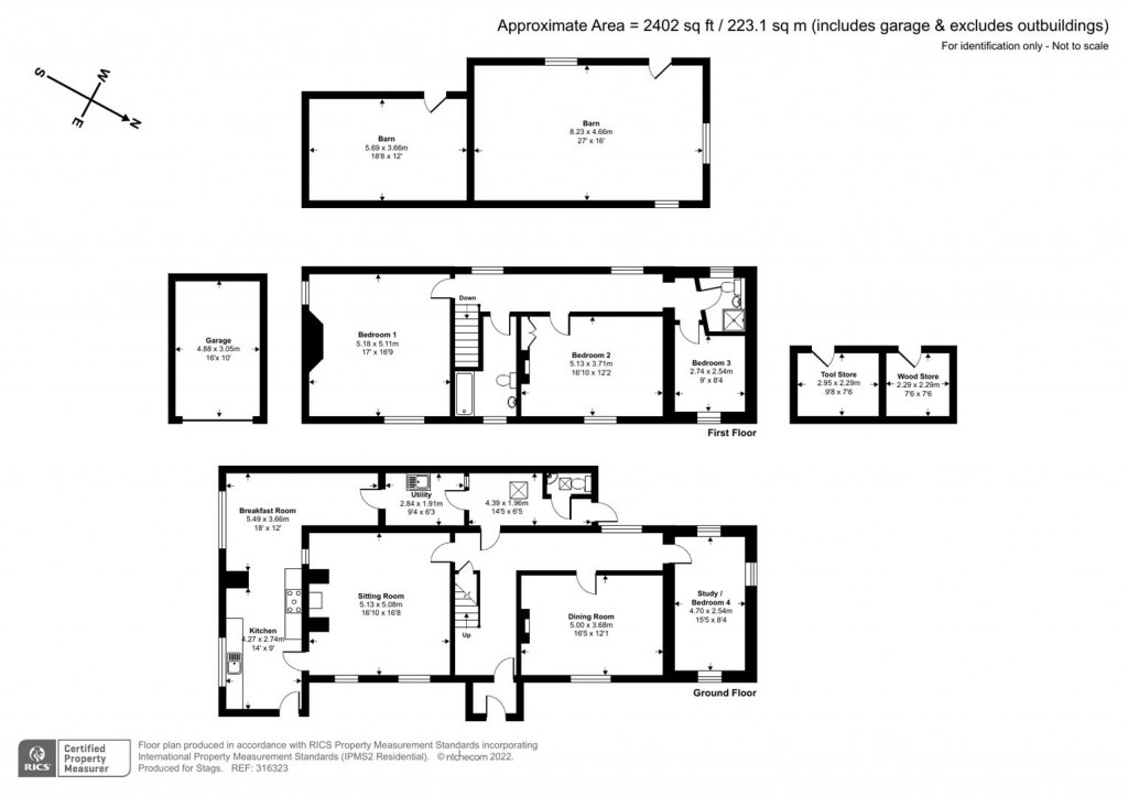 Floorplans For Clayhidon, Cullompton