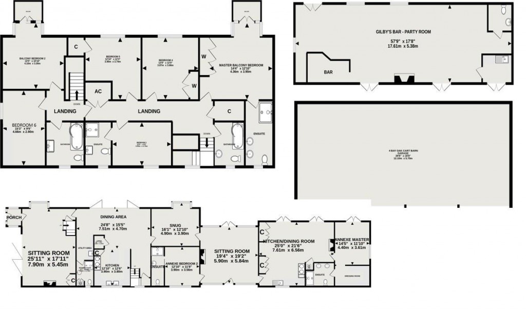 Floorplans For Kingston St. Mary, Taunton