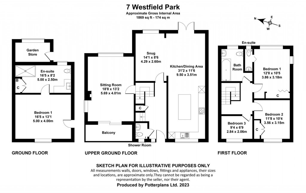 Floorplans For Ryde, Isle of Wight