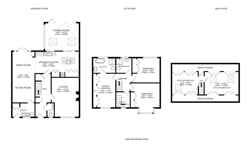 Floorplans For Beeby Road, Scraptoft, Leicester