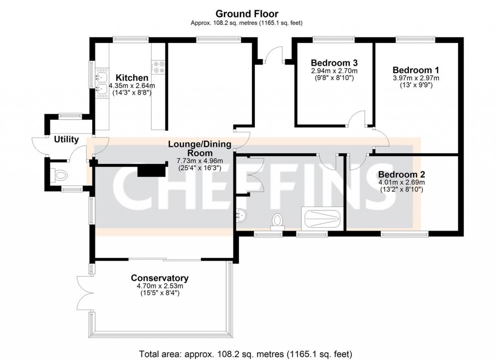 Floorplans For Brook Street, Soham, Ely