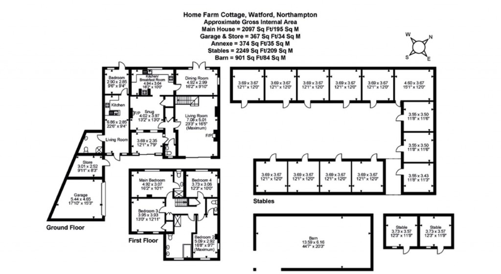 Floorplans For Watford, Northampton, NN6