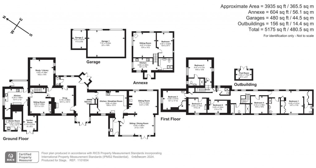 Floorplans For Tamar Valley, Devon/Cornwall Border