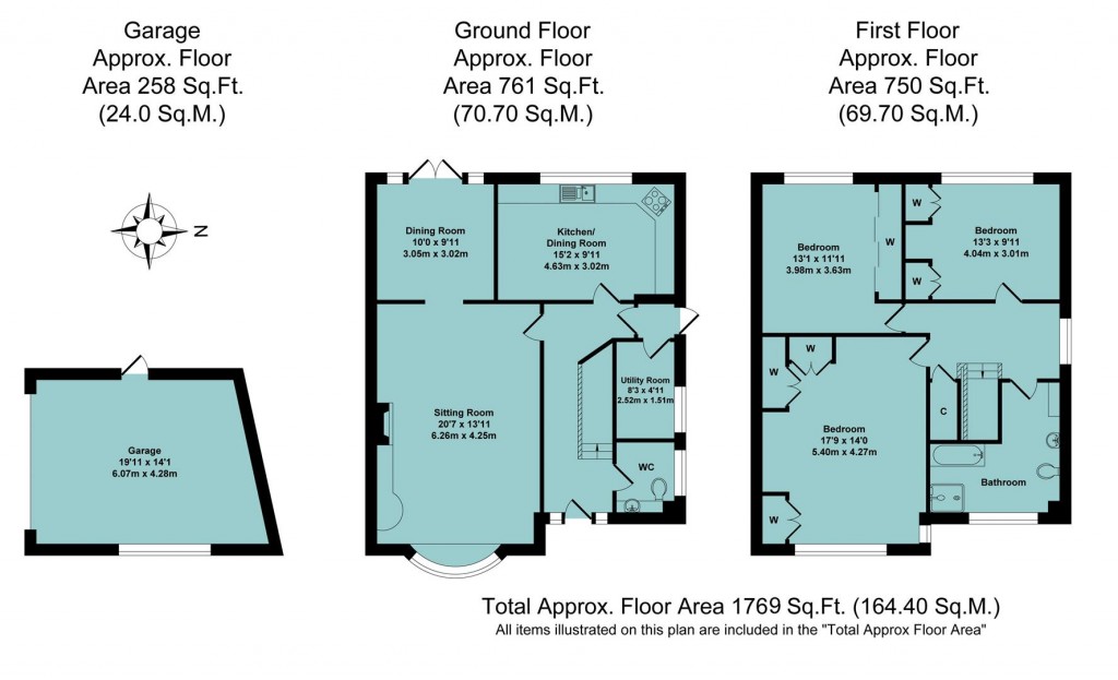 Floorplans For Trinity Close, Banbury