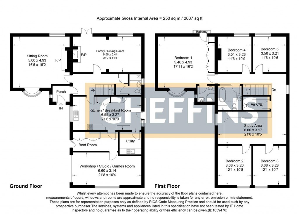Floorplans For Hills Lane, Ely