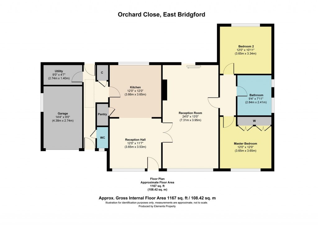 Floorplans For Orchard Close, East Bridgford, Nottingham