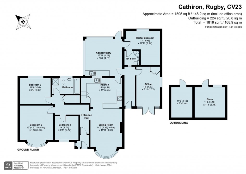 Floorplans For Cathiron, Rugby, CV23
