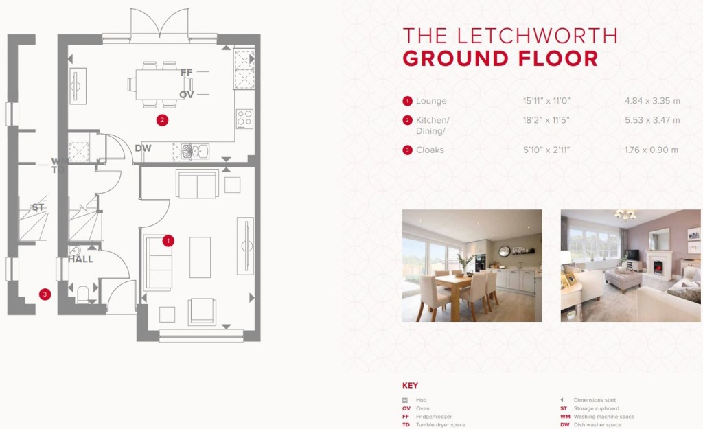 Floorplans For Bartons Road, Havant, PO9
