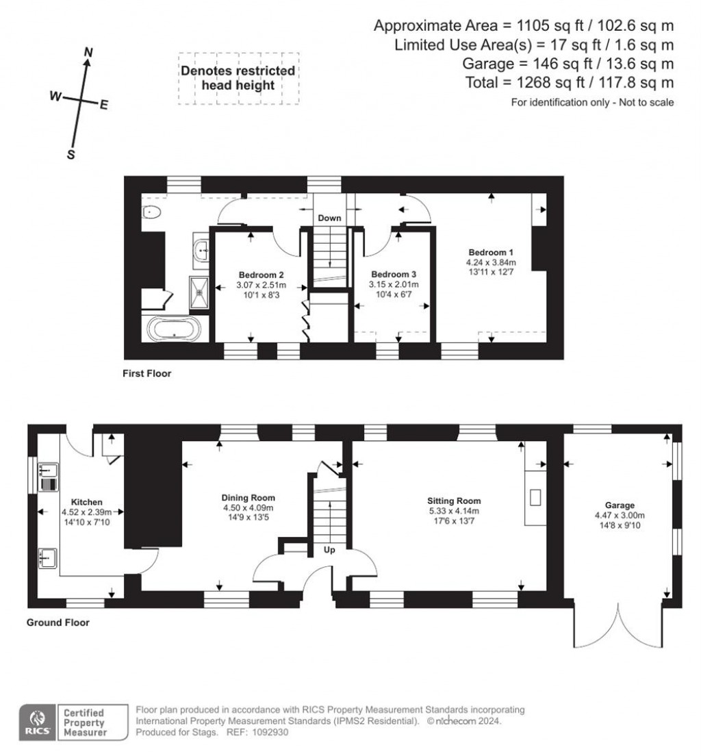 Floorplans For Milton Damerel, Holsworthy
