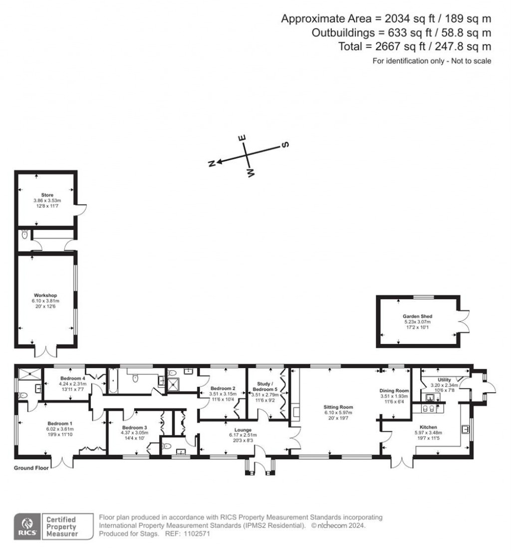 Floorplans For Salcombe Hill, Sidmouth