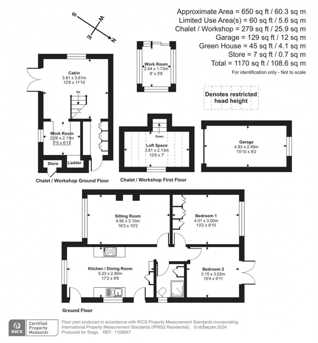 Floorplans For Castle Park, Hemyock,