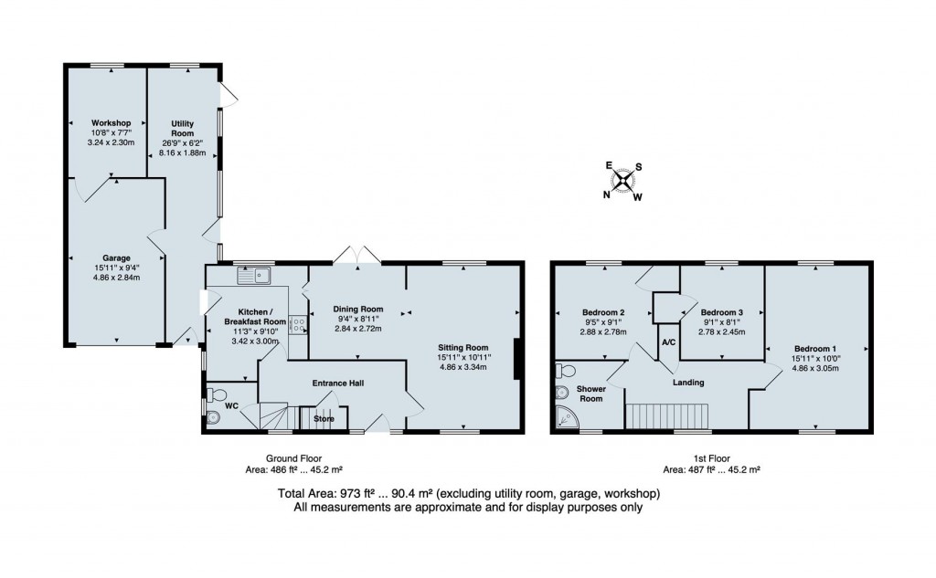 Floorplans For Resthaven Road, Wootton, Northampton