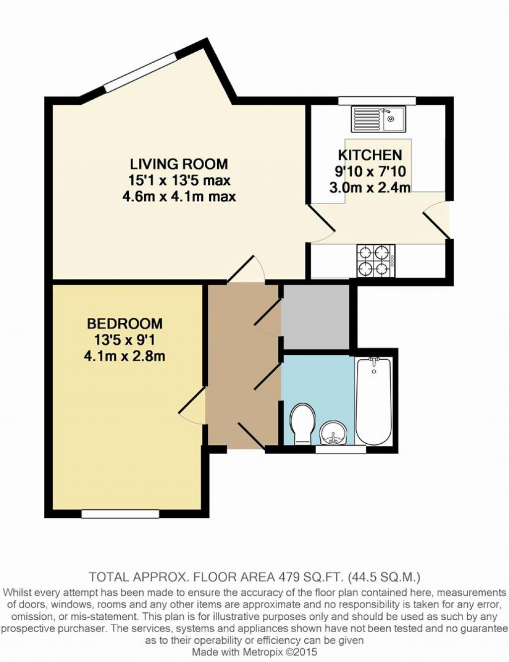 Floorplans For Yarmouth, Isle of Wight