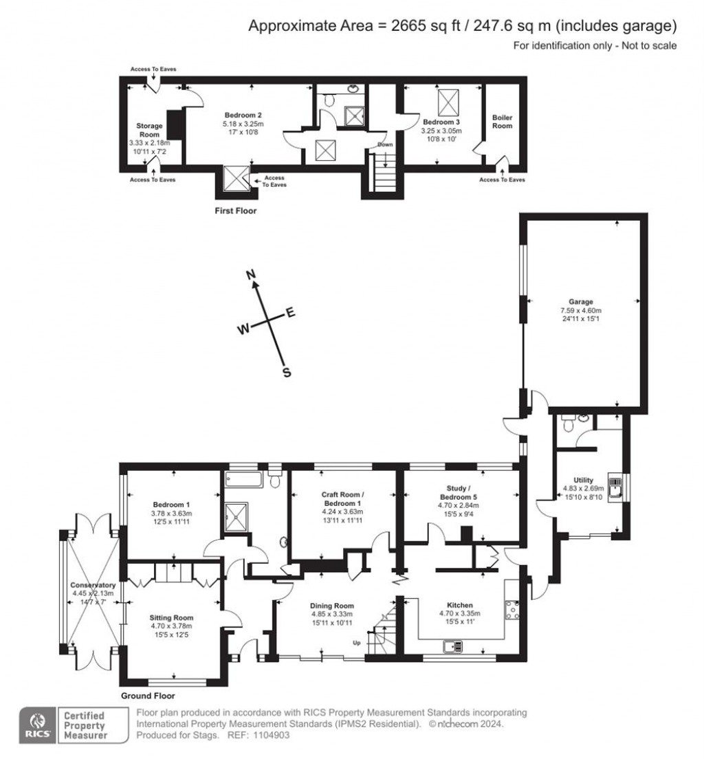 Floorplans For Trinity Hill Road, Musbury, Axminster