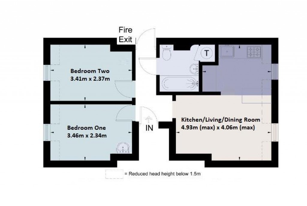 Floorplans For Pier Terrace, West Bay, Bridport
