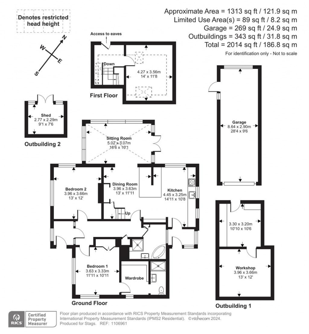 Floorplans For Church Lane, Alfington, Ottery St. Mary