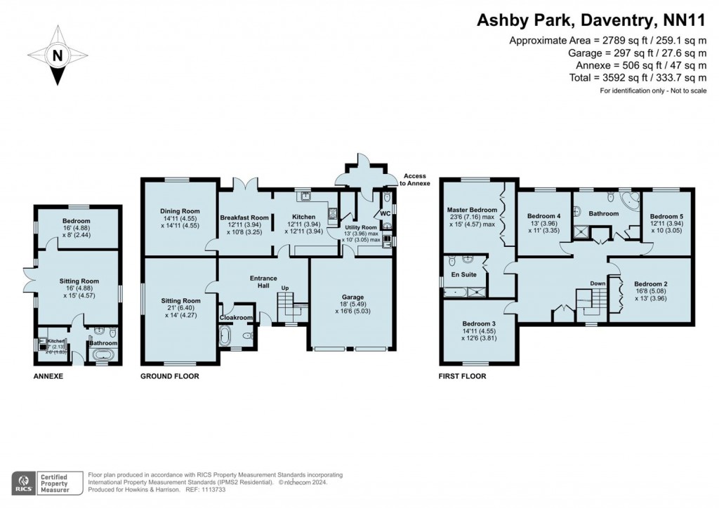 Floorplans For Ashby Park, Daventry, NN11