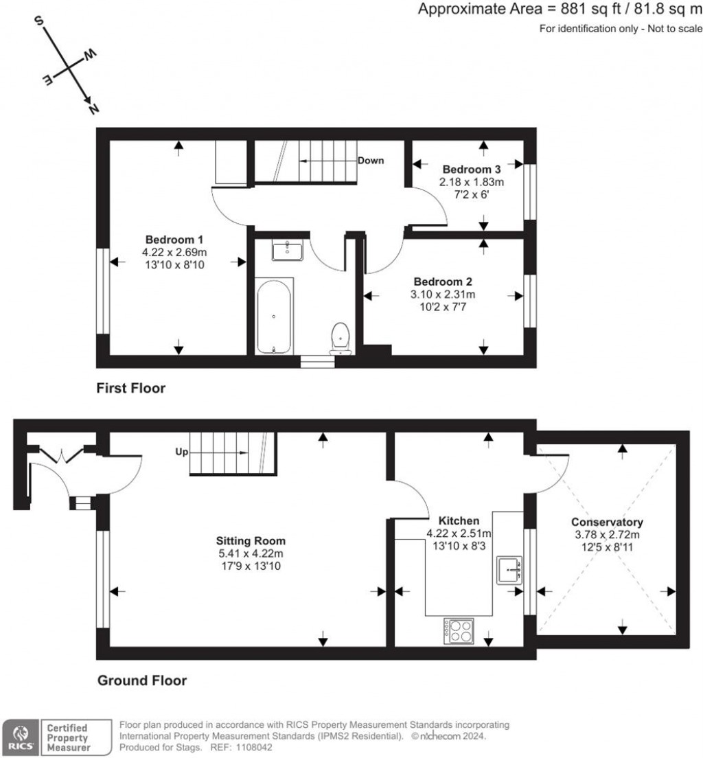 Floorplans For Mount Close, Honiton