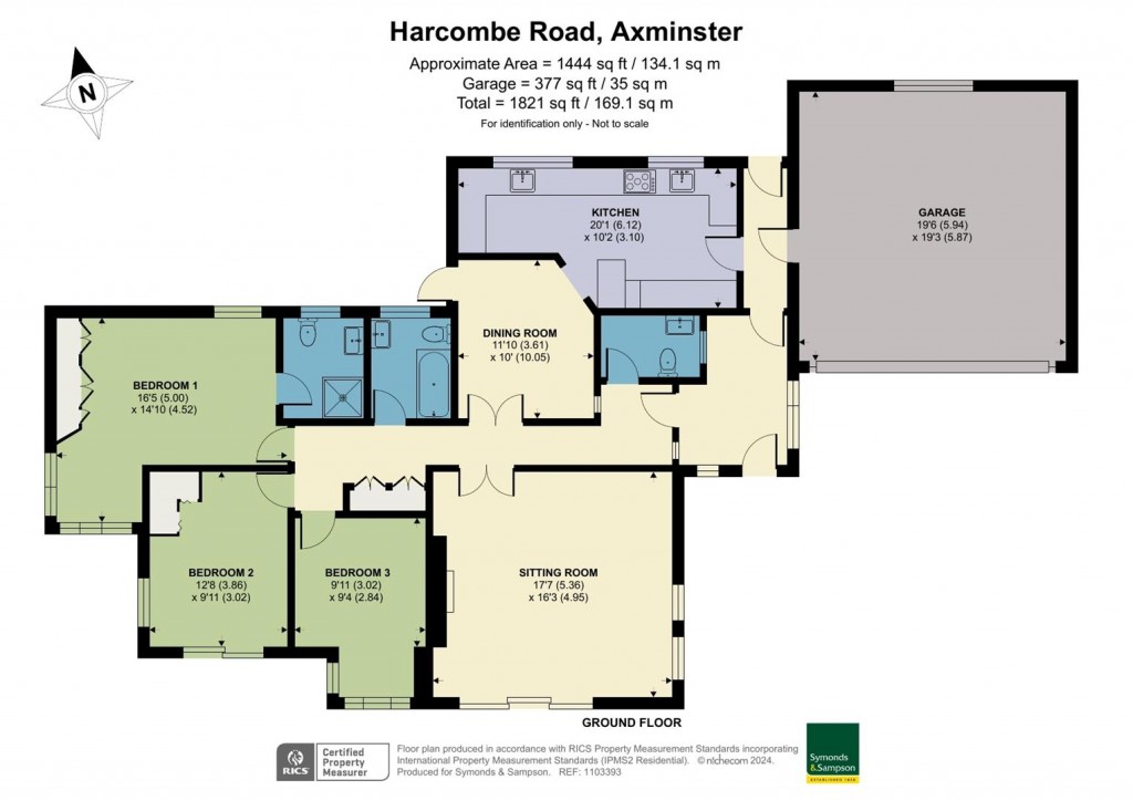 Floorplans For Harcombe Road, Axminster