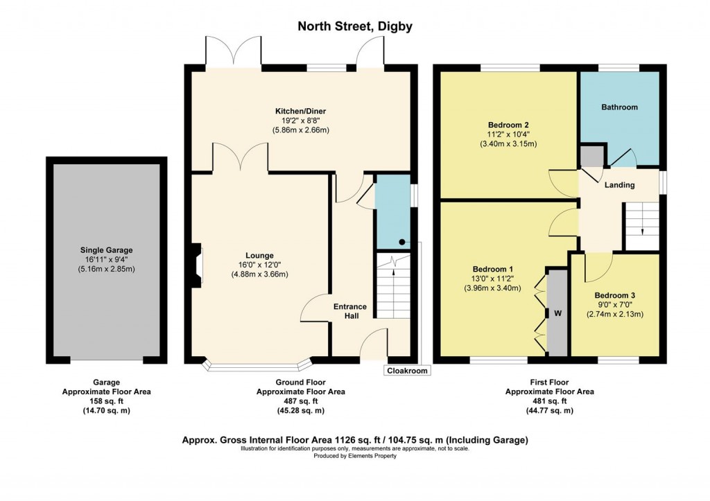 Floorplans For North Street, Digby