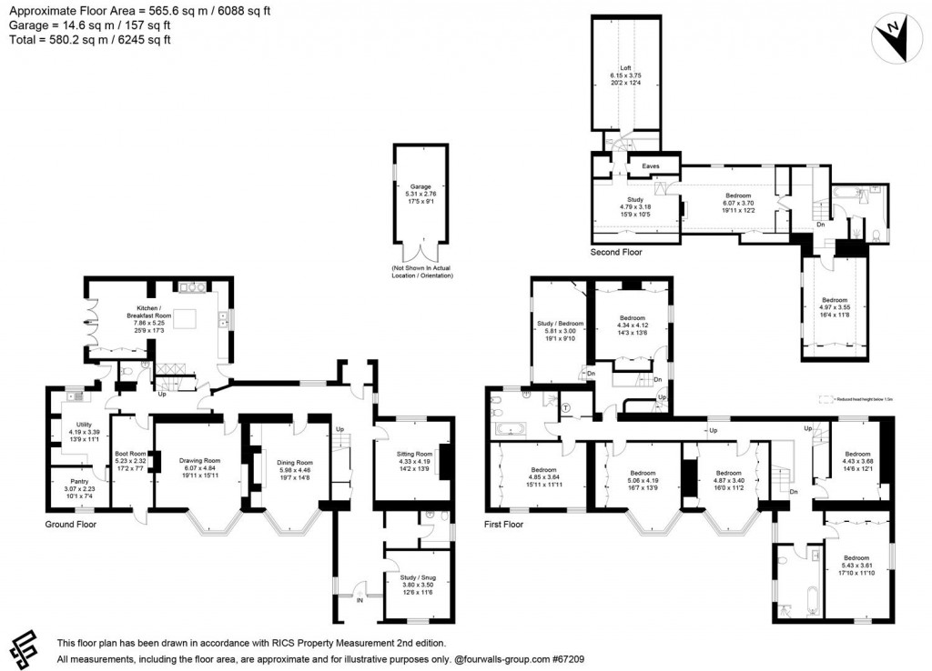 Floorplans For Poulton, Gloucestershire