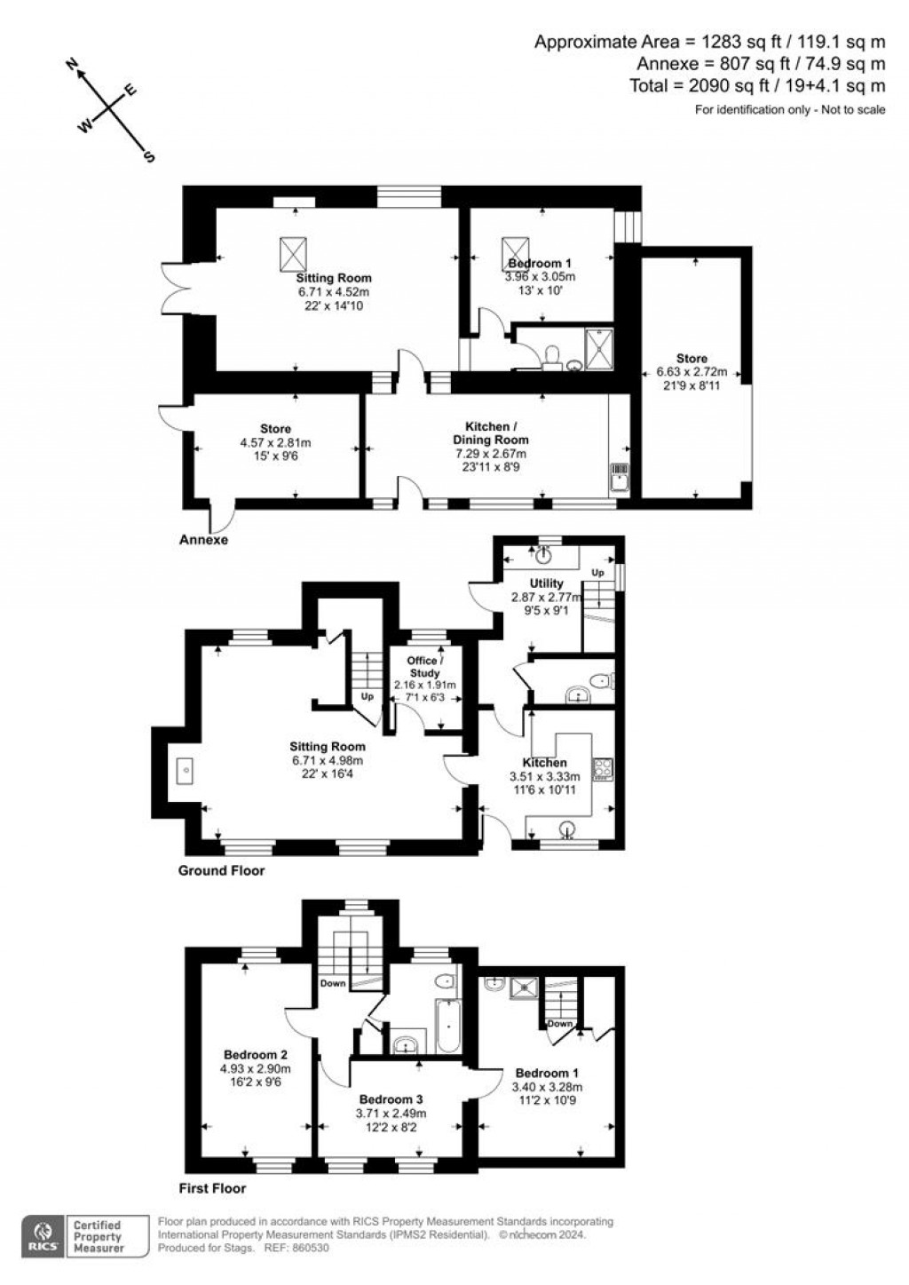 Floorplans For South Tawton, Okehampton